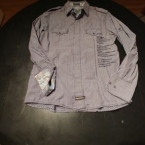 English Laundry Beatles sgt peppers button shirt